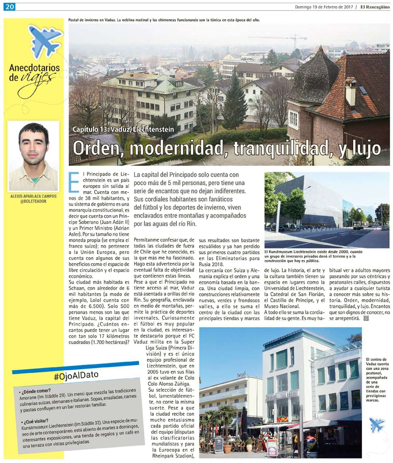 Anecdotarios de Viajes / Vaduz, Liechtenstein