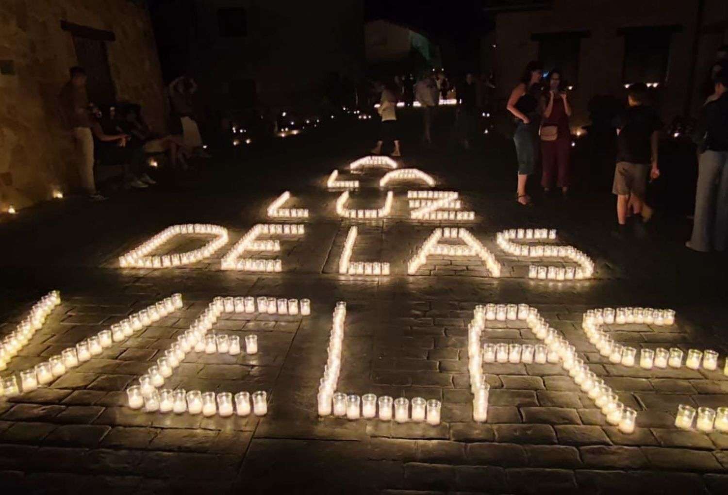 luz de las velas