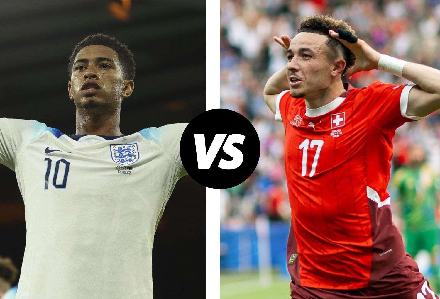 Inglaterra vs Suiza