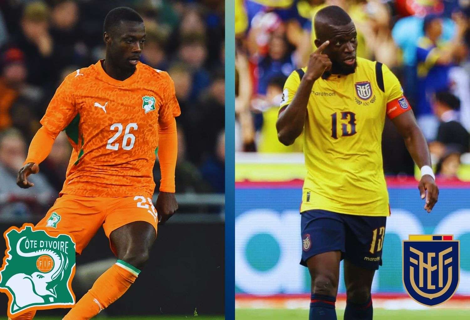 Costa de Marfil vs Ecuador