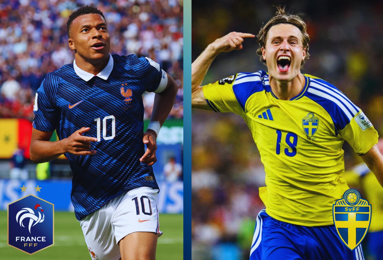 Francia vs Suecia