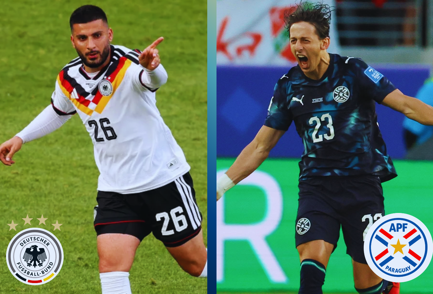 Alemania vs Paraguay