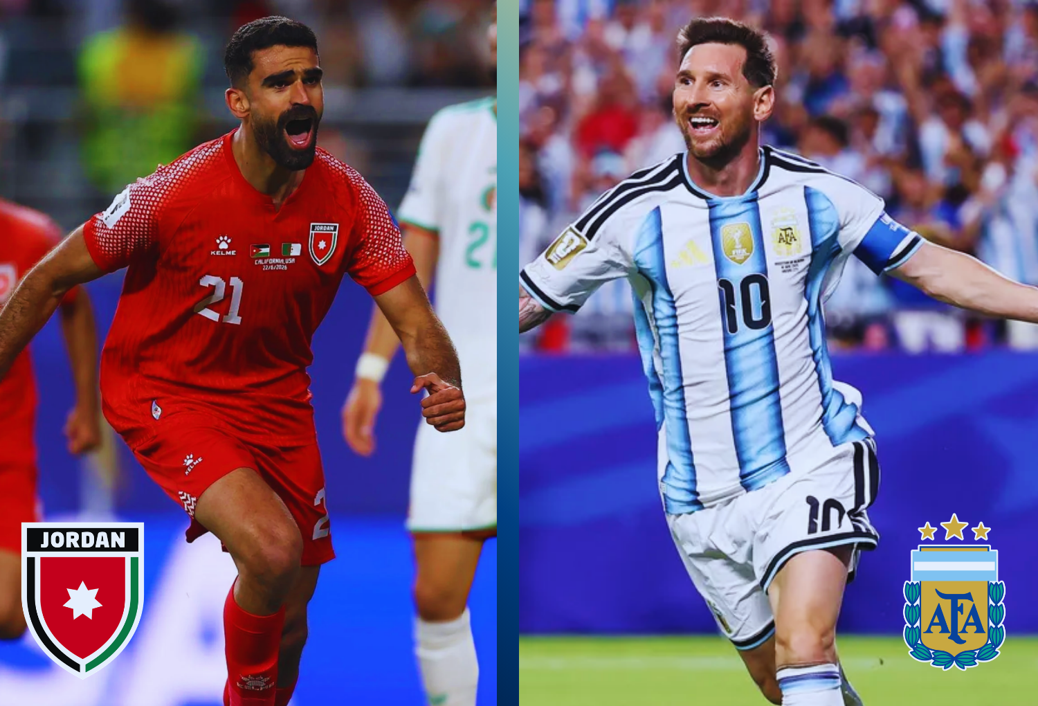 Jordania vs Argentina