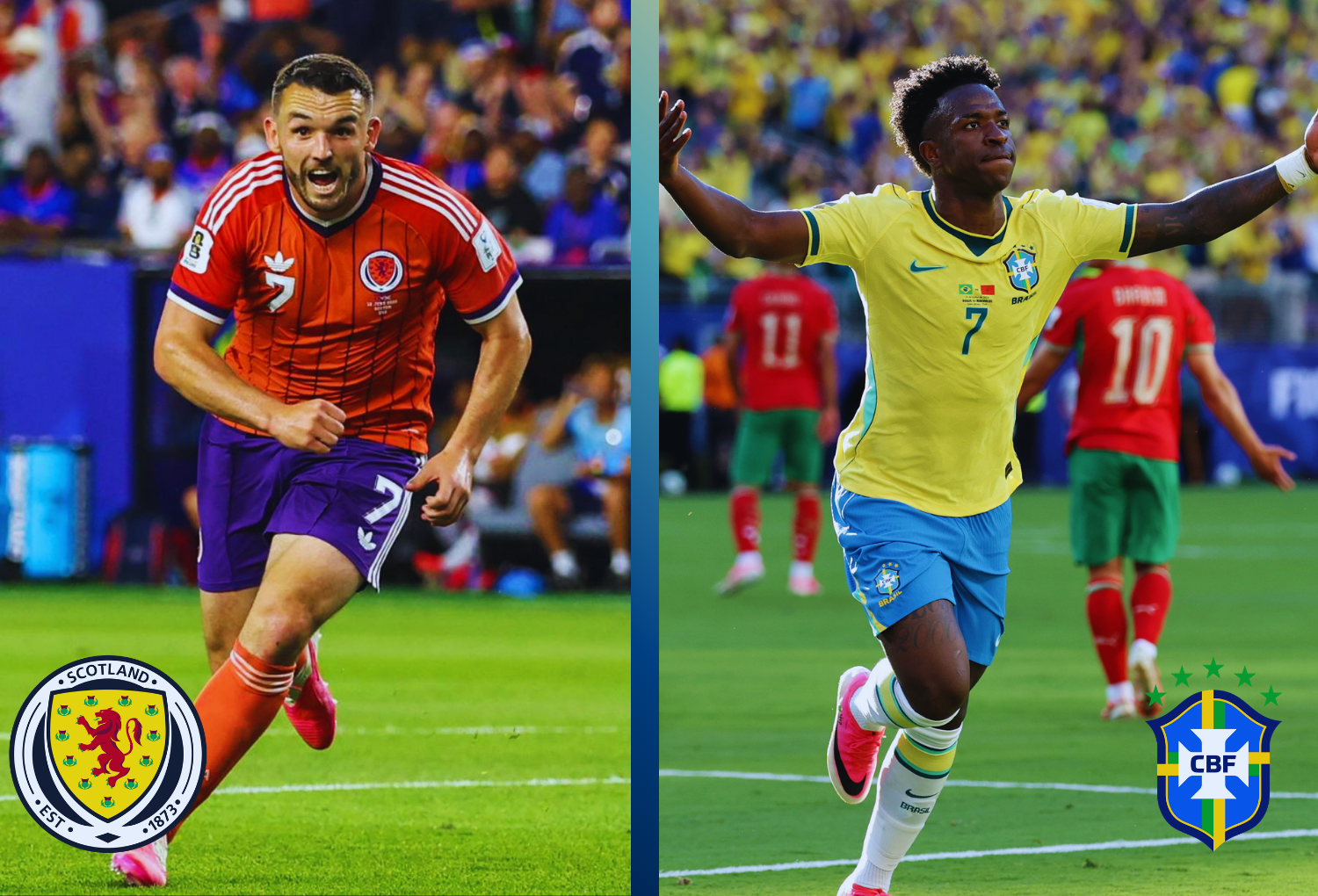 Escocia vs Brasil