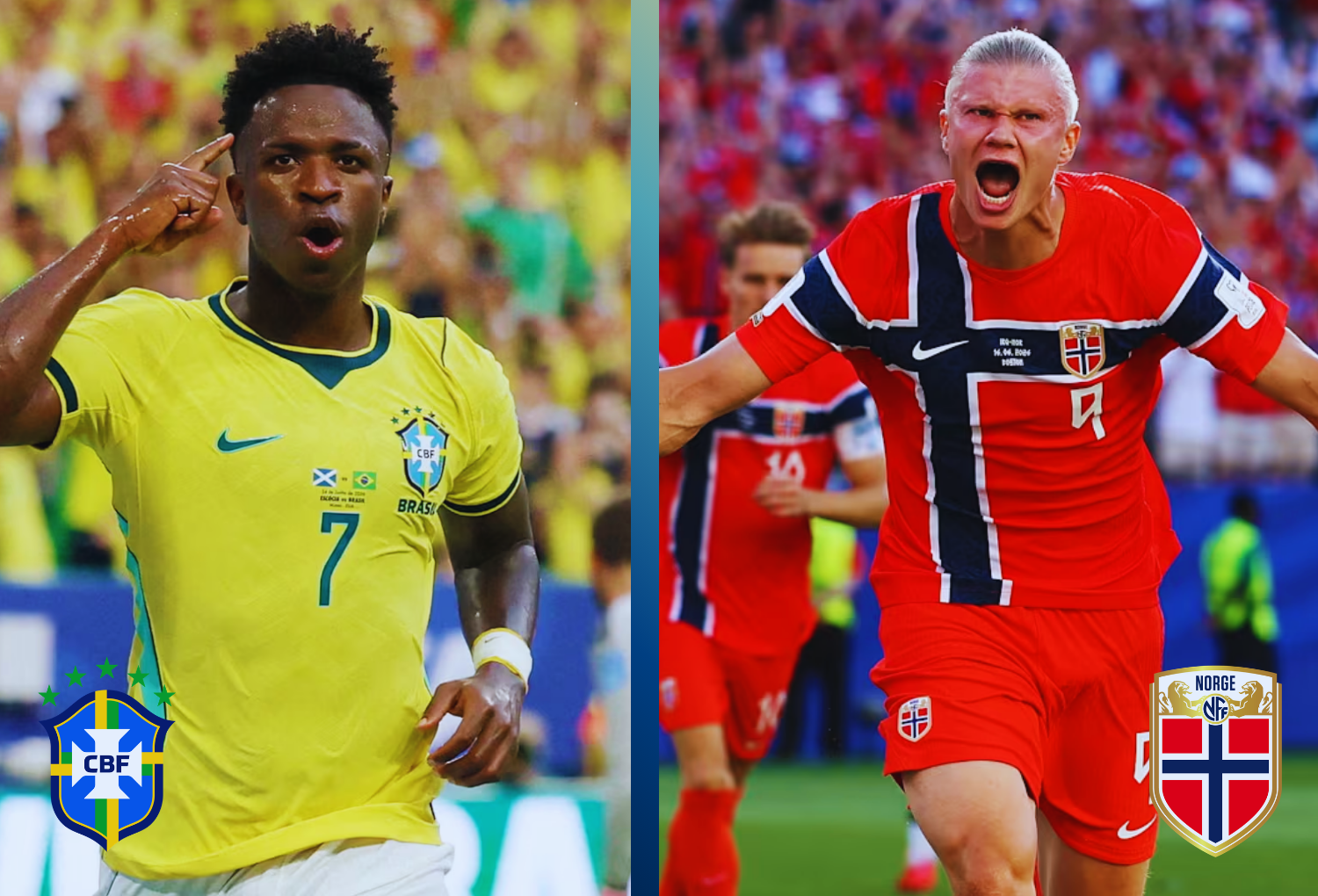 Brasil vs Noruega