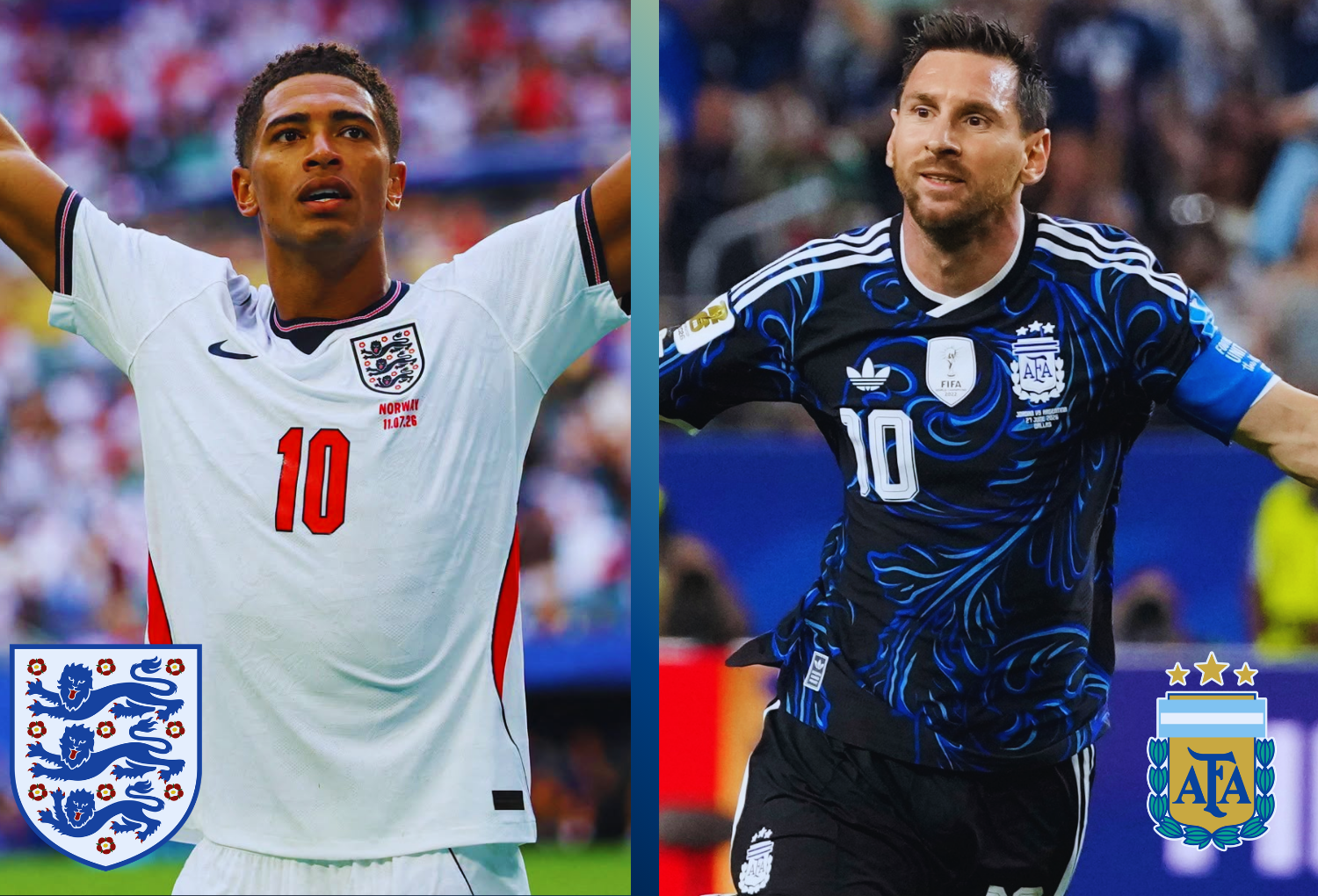 Inglaterra vs Argentina