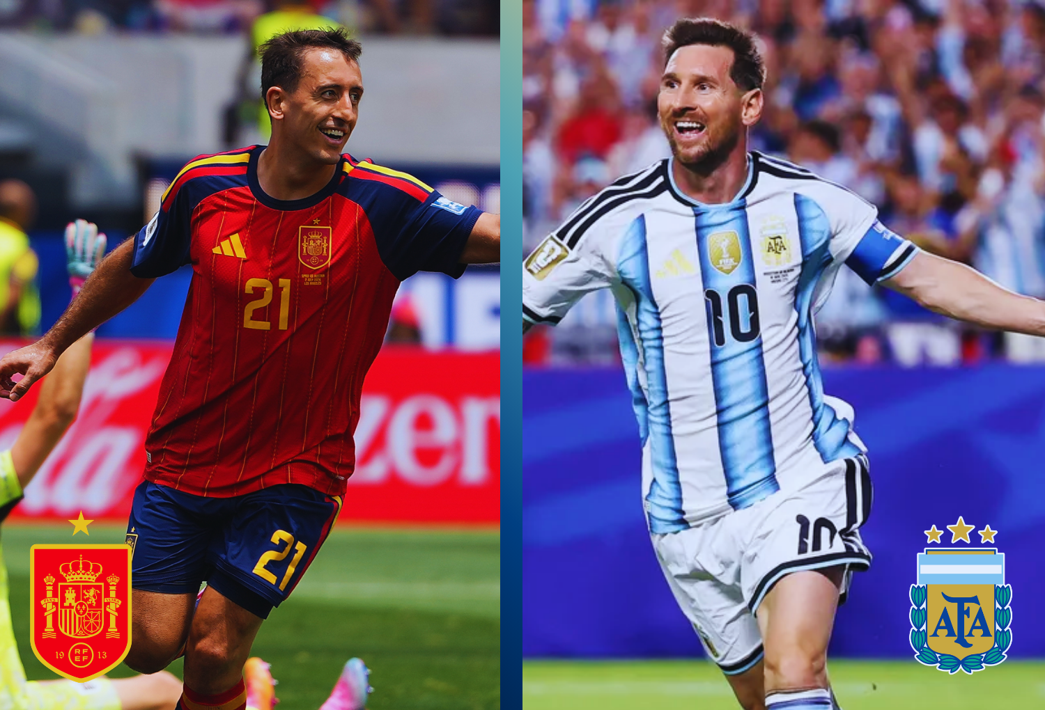 España vs Argentina