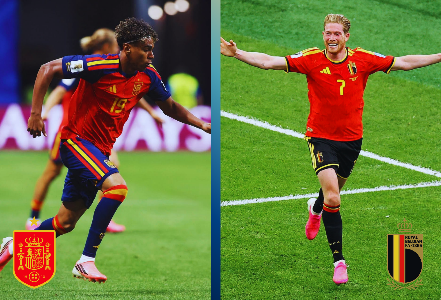 España vs Bélgica