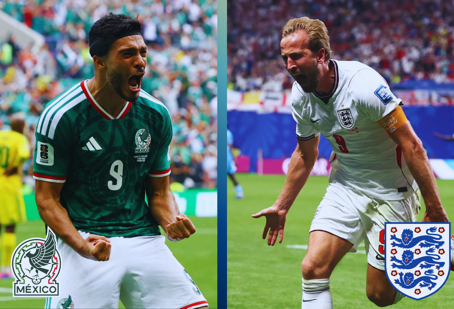 México vs Inglaterra