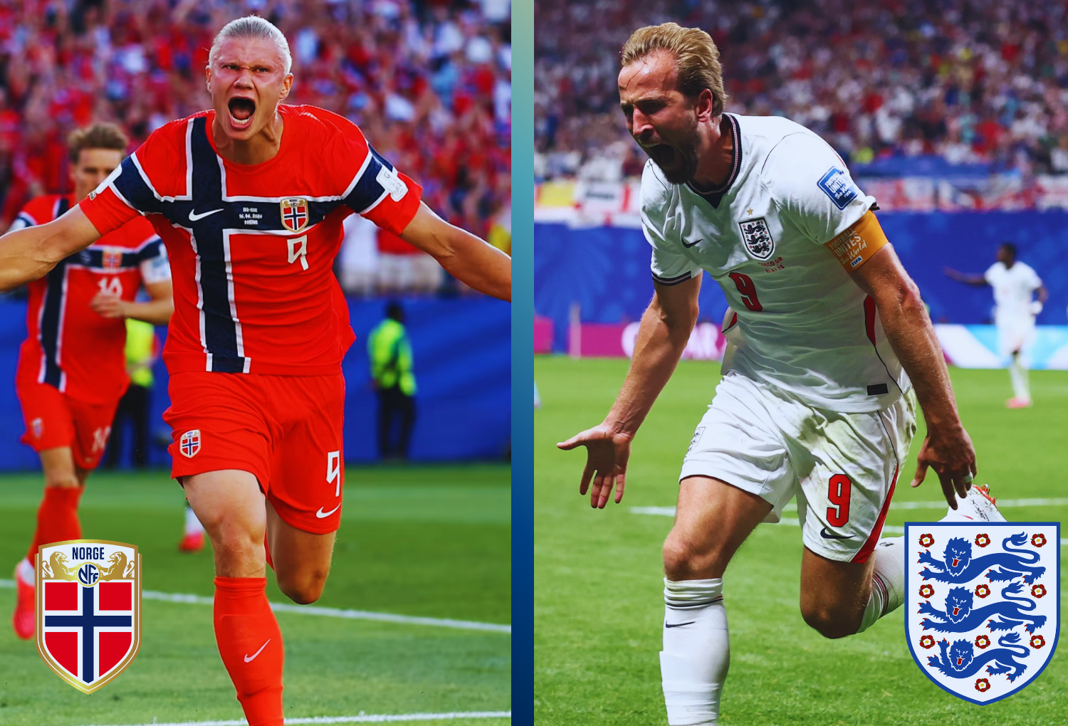 Noruega vs Inglaterra