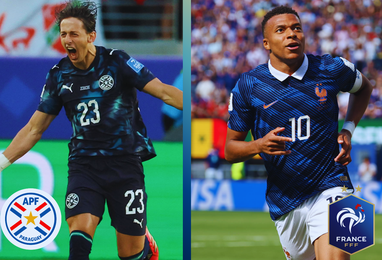 Paraguay vs Francia