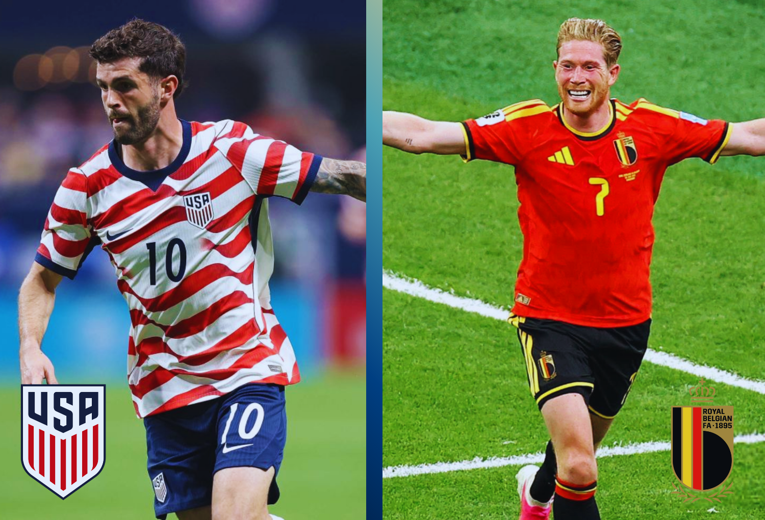 Estados Unidos vs Bélgica