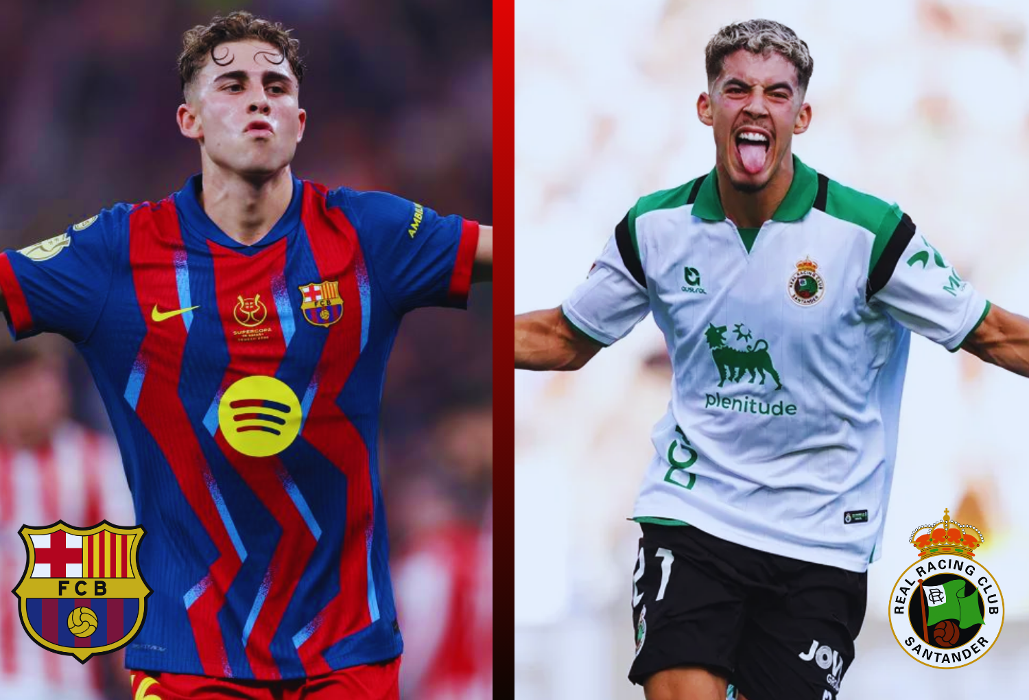 Barcelona vs Racing Santander