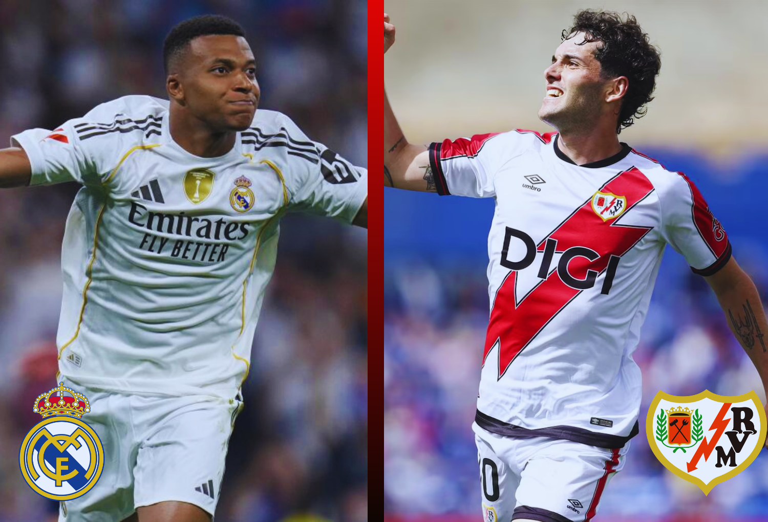 Real Madrid vs Rayo Vallecano